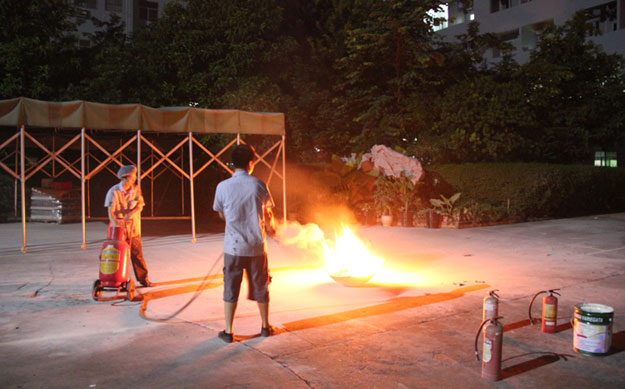 公司員工參與演練 公司員工參與演練