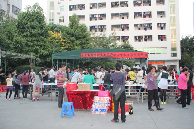 公司員工積極參與