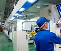 10色印刷第三車間