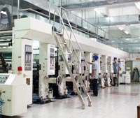 8色印刷第二車間