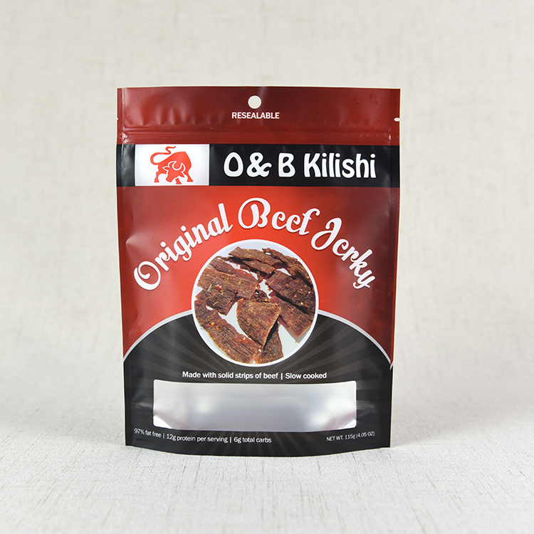手撕牛肉干直立拉鏈包裝袋 手撕牛肉干直立拉鏈包裝袋